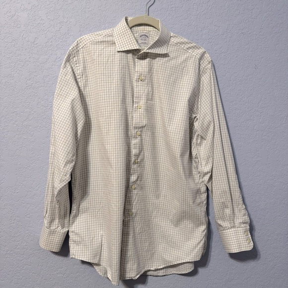 Brooks Brothers Men’s Cotton Button Down Long Sleeve Dress Shirt - Picture 1 of 5